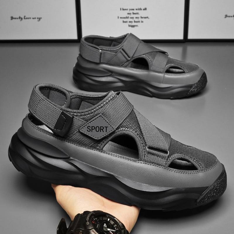 Men's High Sole Mesh Sandals