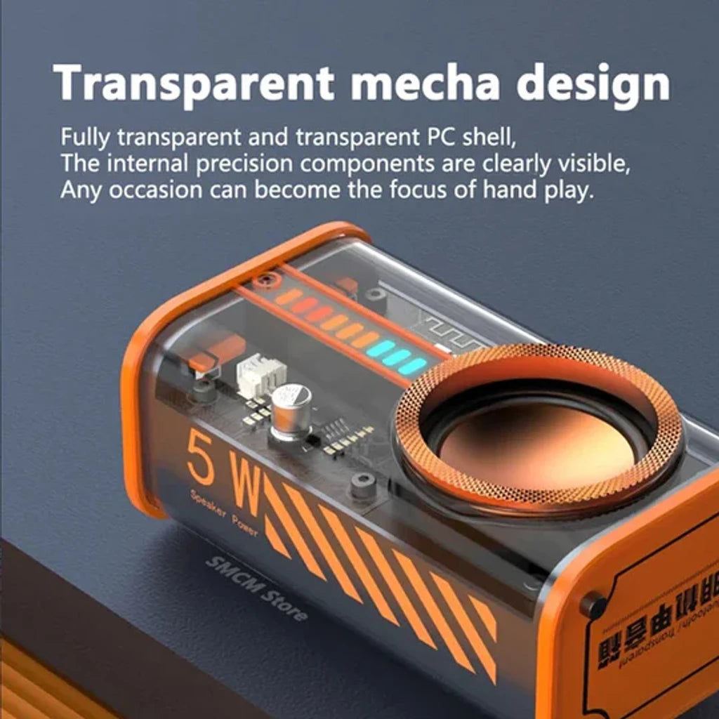 Transparent Wireless Bluetooth Speaker