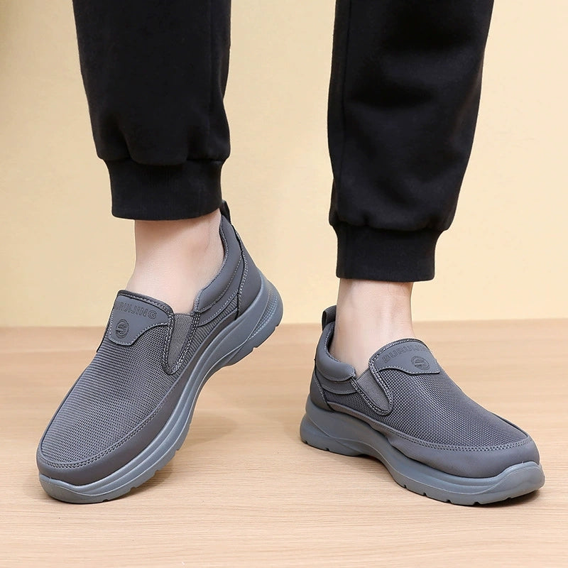 Breathable Mesh Slip-On Sneakers