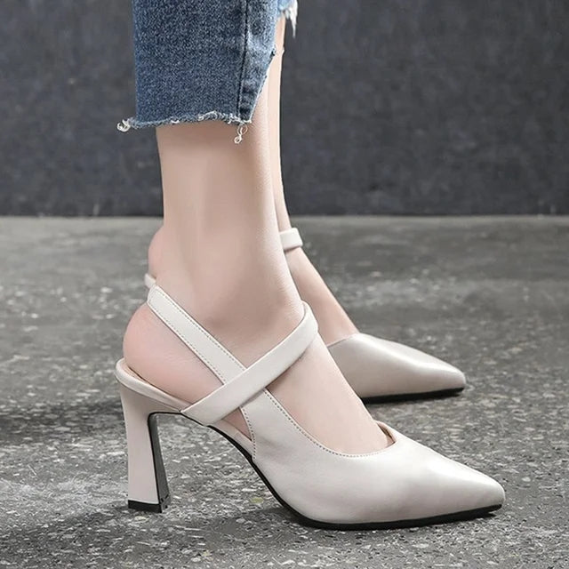 Elegant Pointed Toe High Heels