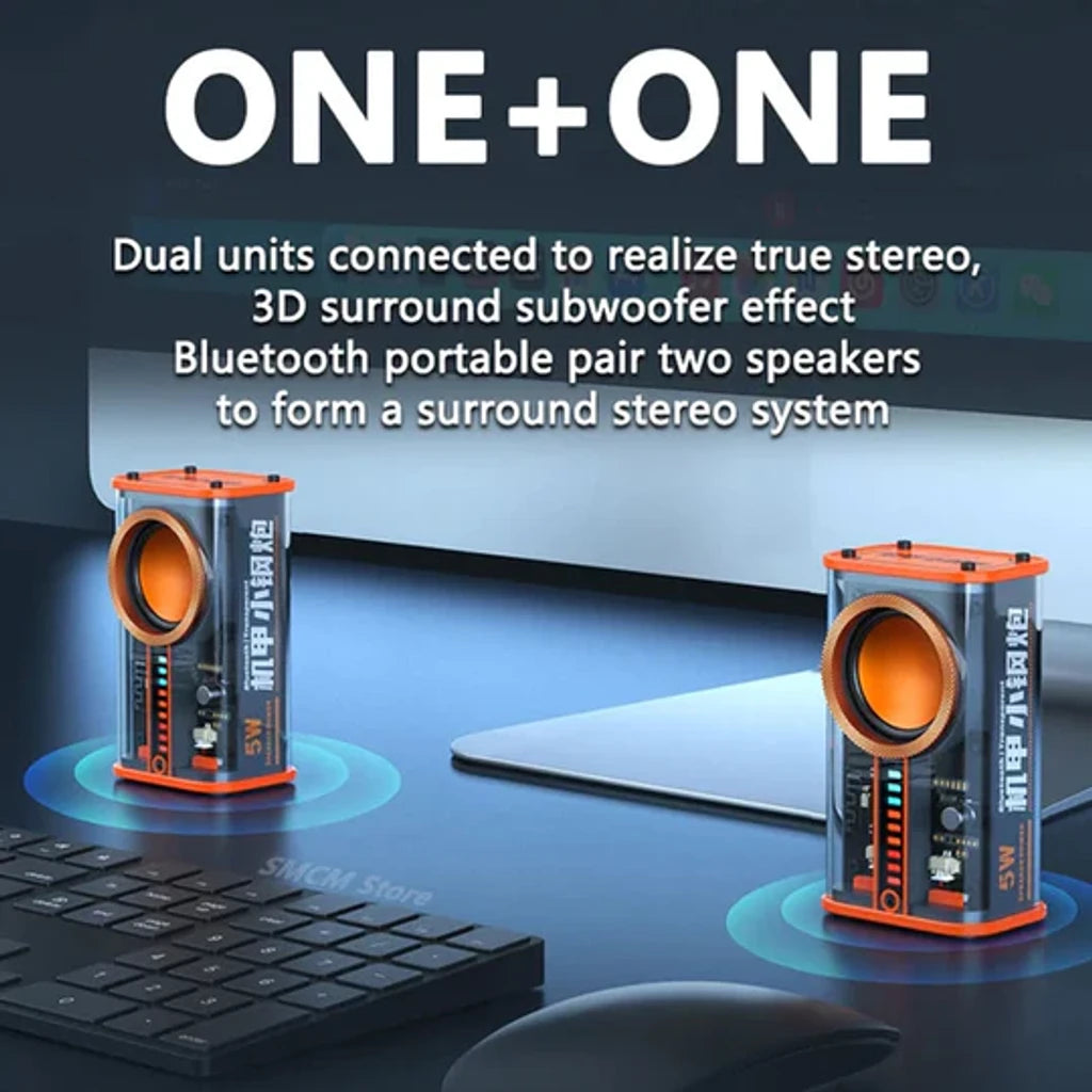 Transparent Wireless Bluetooth Speaker