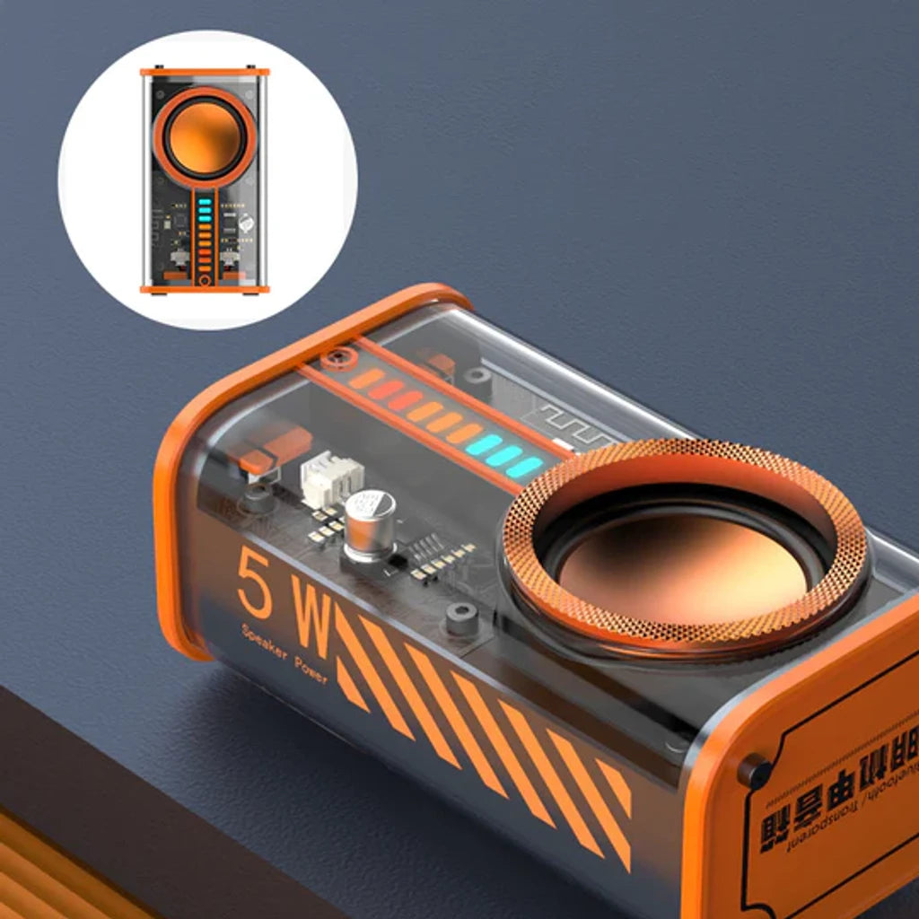 Transparent Wireless Bluetooth Speaker