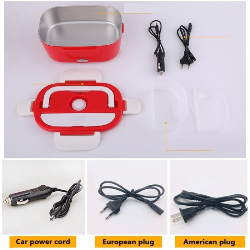Portable Electric Heating Lunch Box - For Car,Truck,School and Workđ˘ 50% OFF