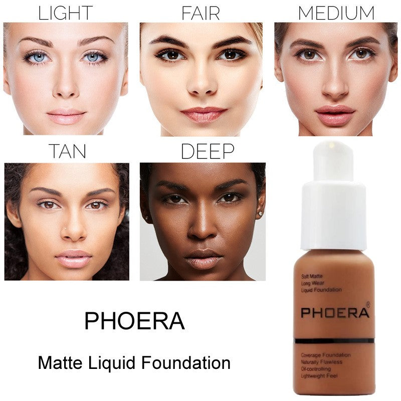 Phoeraâ„¢ Soft Matte Liquid Foundation