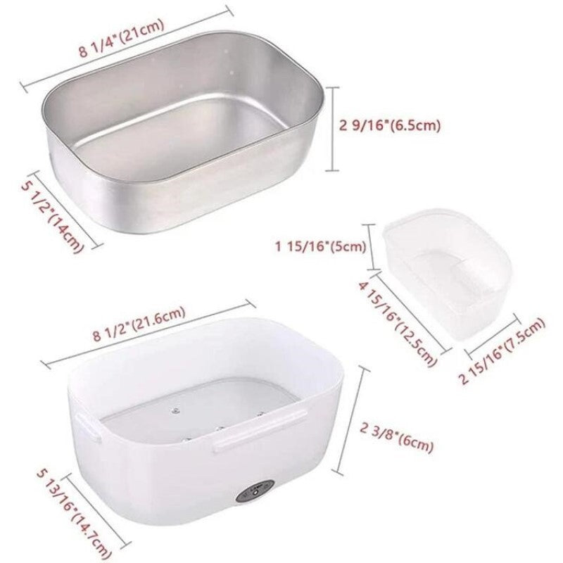 Portable Electric Heating Lunch Box - For Car,Truck,School and Workđ˘ 50% OFF