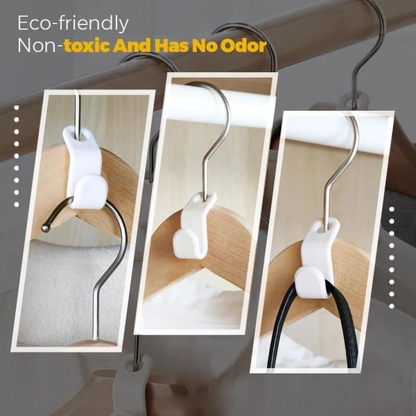 Space-Saving Clothes Hanger Connector ( 30 PCS)