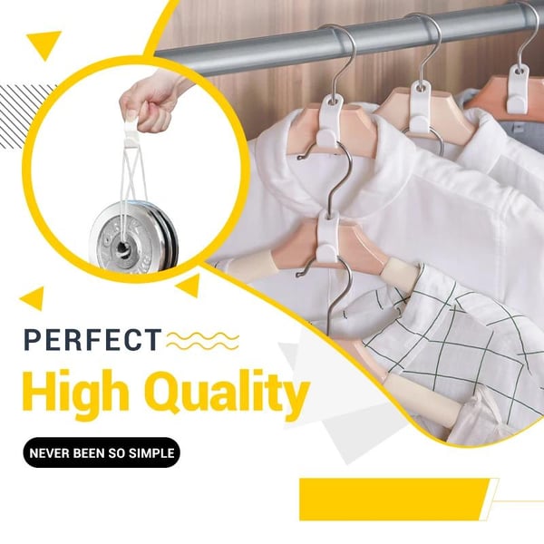 Space-Saving Clothes Hanger Connector ( 30 PCS)