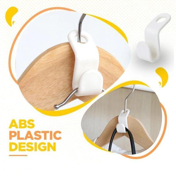 Space-Saving Clothes Hanger Connector ( 30 PCS)