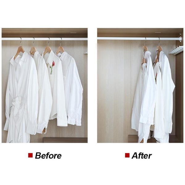 Space-Saving Clothes Hanger Connector ( 30 PCS)