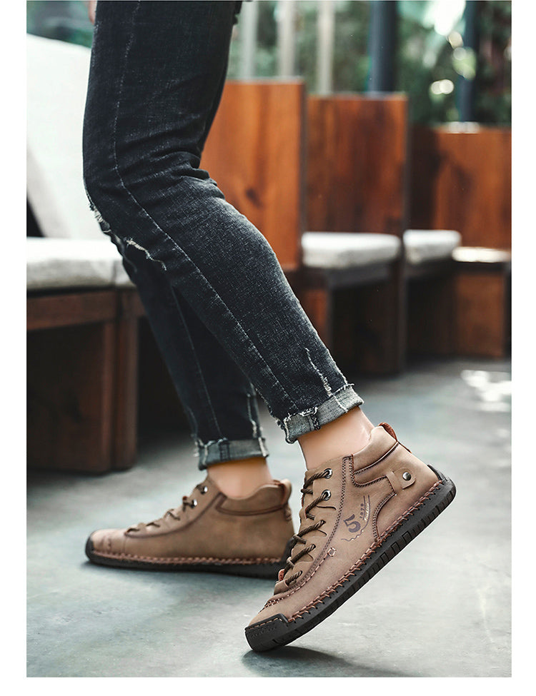 Fashion Men's Leather Casual Shoes