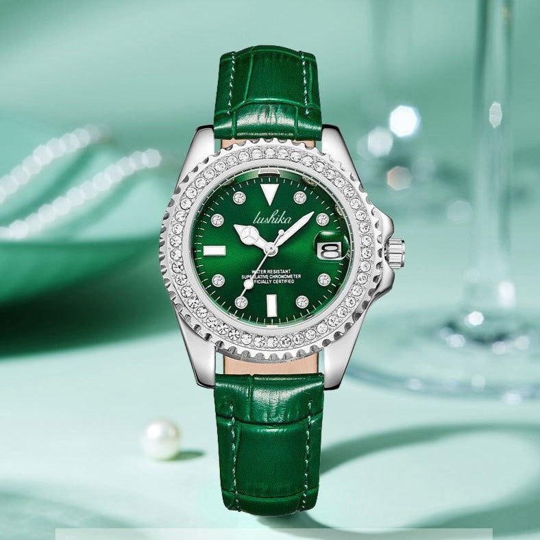 Lushika Women's Diamond Watch