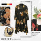 Sleeveless Dress With Cardigan [Yellow Flower]