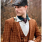 British Gentlemen Style Leather Beret Hat