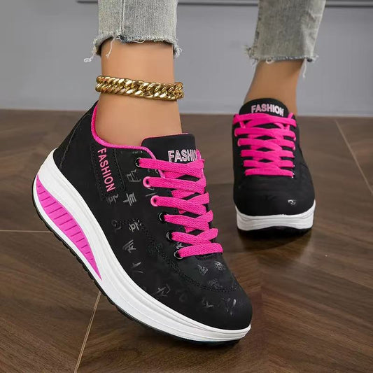 Women's Lightweight Fashion Print Sneakers