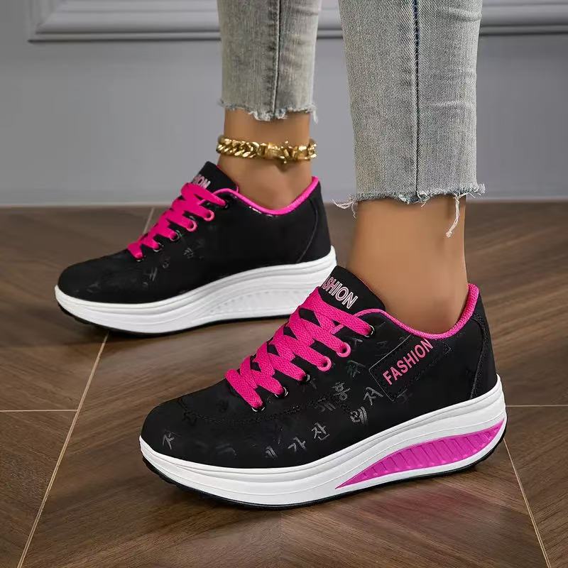 Women's Lightweight Fashion Print Sneakers