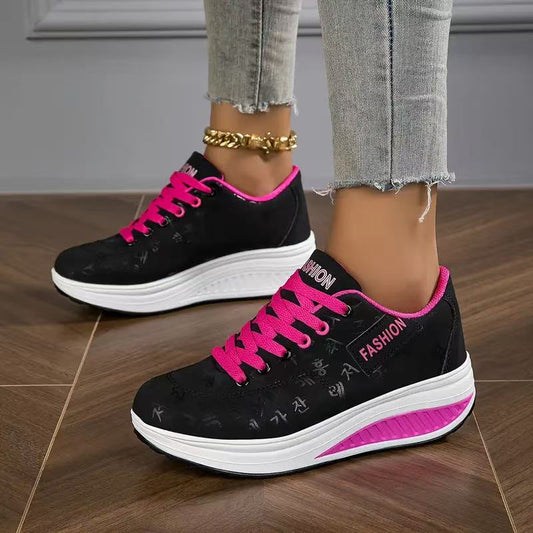 Women's Lightweight Fashion Print Sneakers