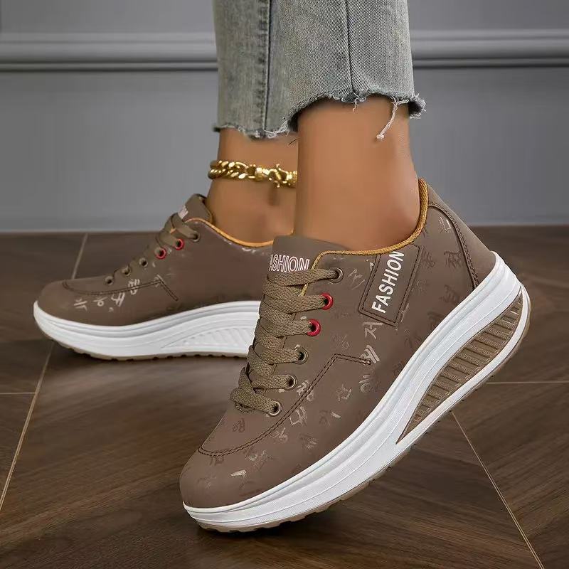 Women's Lightweight Fashion Print Sneakers
