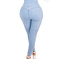 Women's High Waist Curvy Jeans Butt Lift Pants