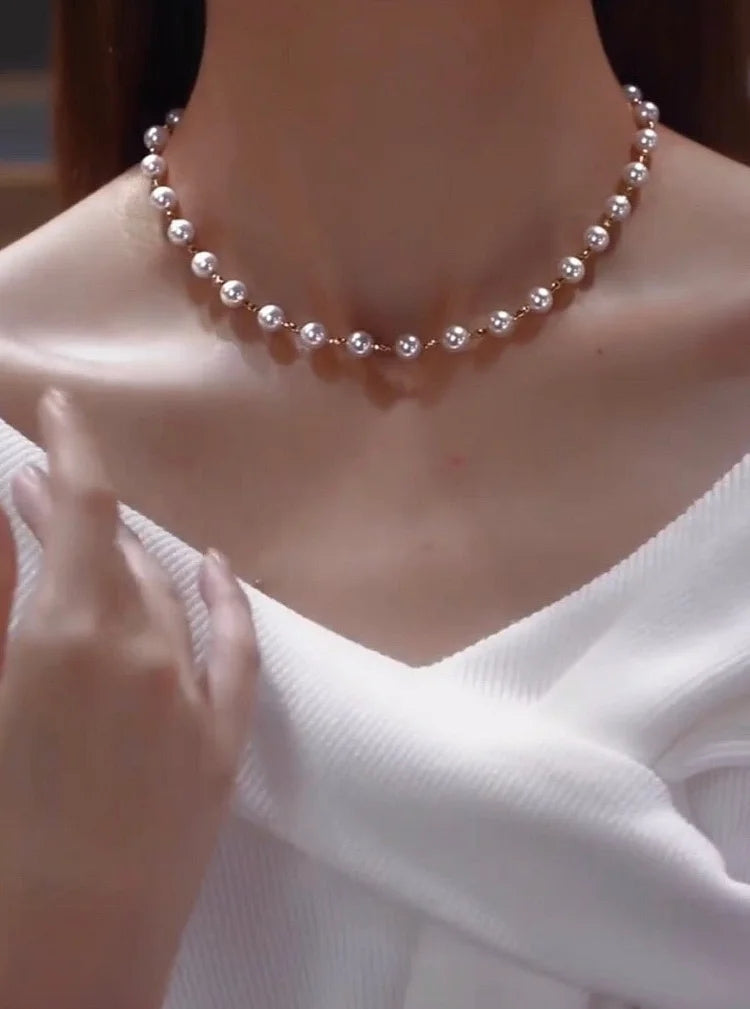 Fashion Elegant Pearl Necklace