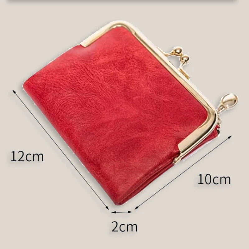 Mini Elegant Square Short Wallet