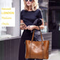 Large Capacity Leather Handbag【Time Limited Offer 3999Ksh】