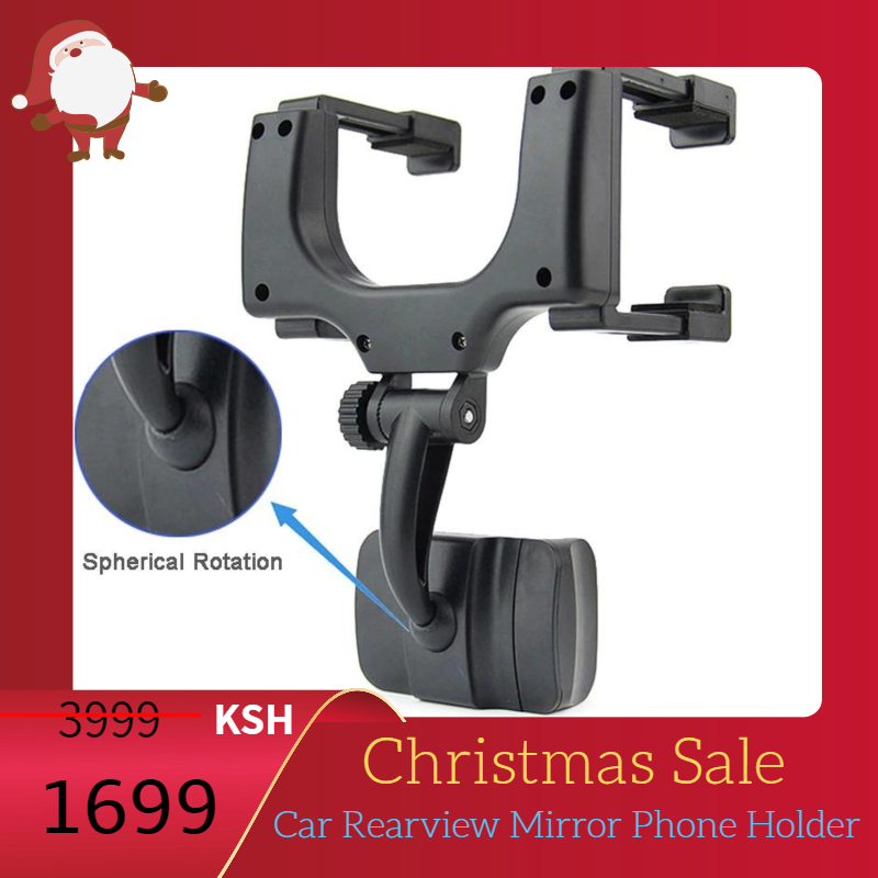 Car Rearview Mirror Phone Holder