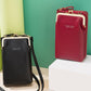 Women Phone Bag Solid Crossbody Bag