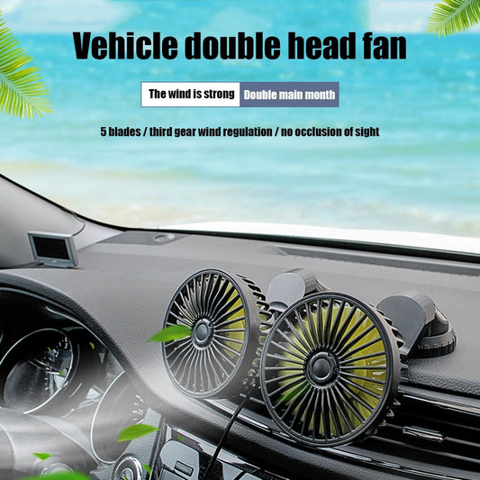 Car Dashboard Cooling Fan